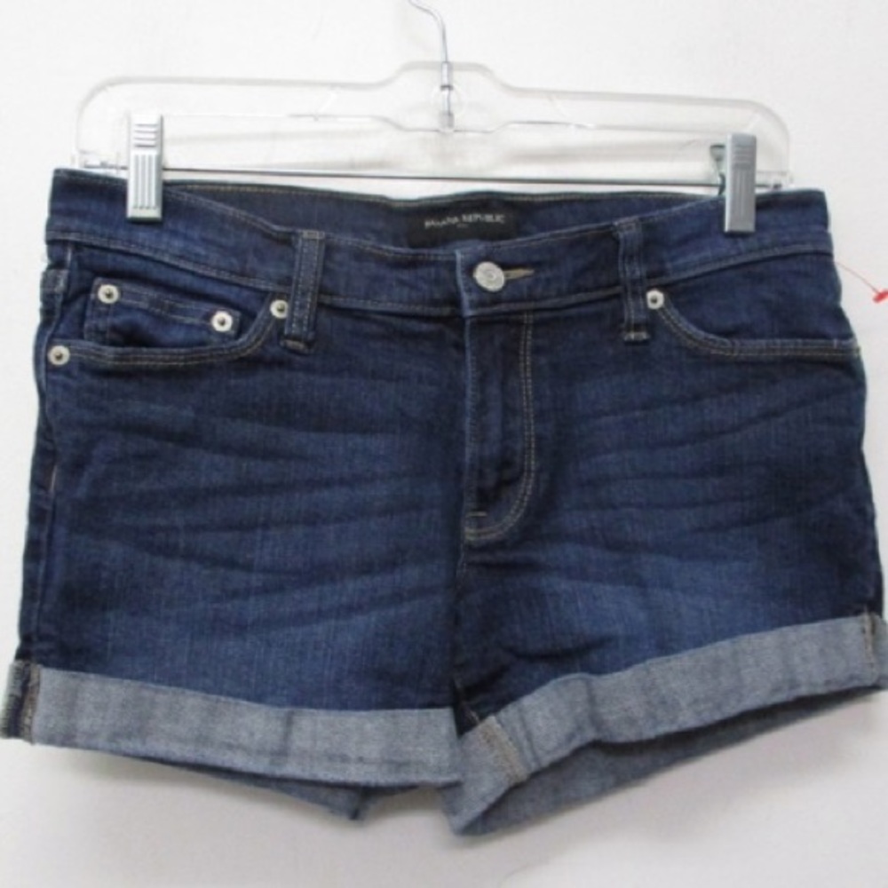 👖 Banana 🍌 Republic denim jeans shorts SZ 27/4
